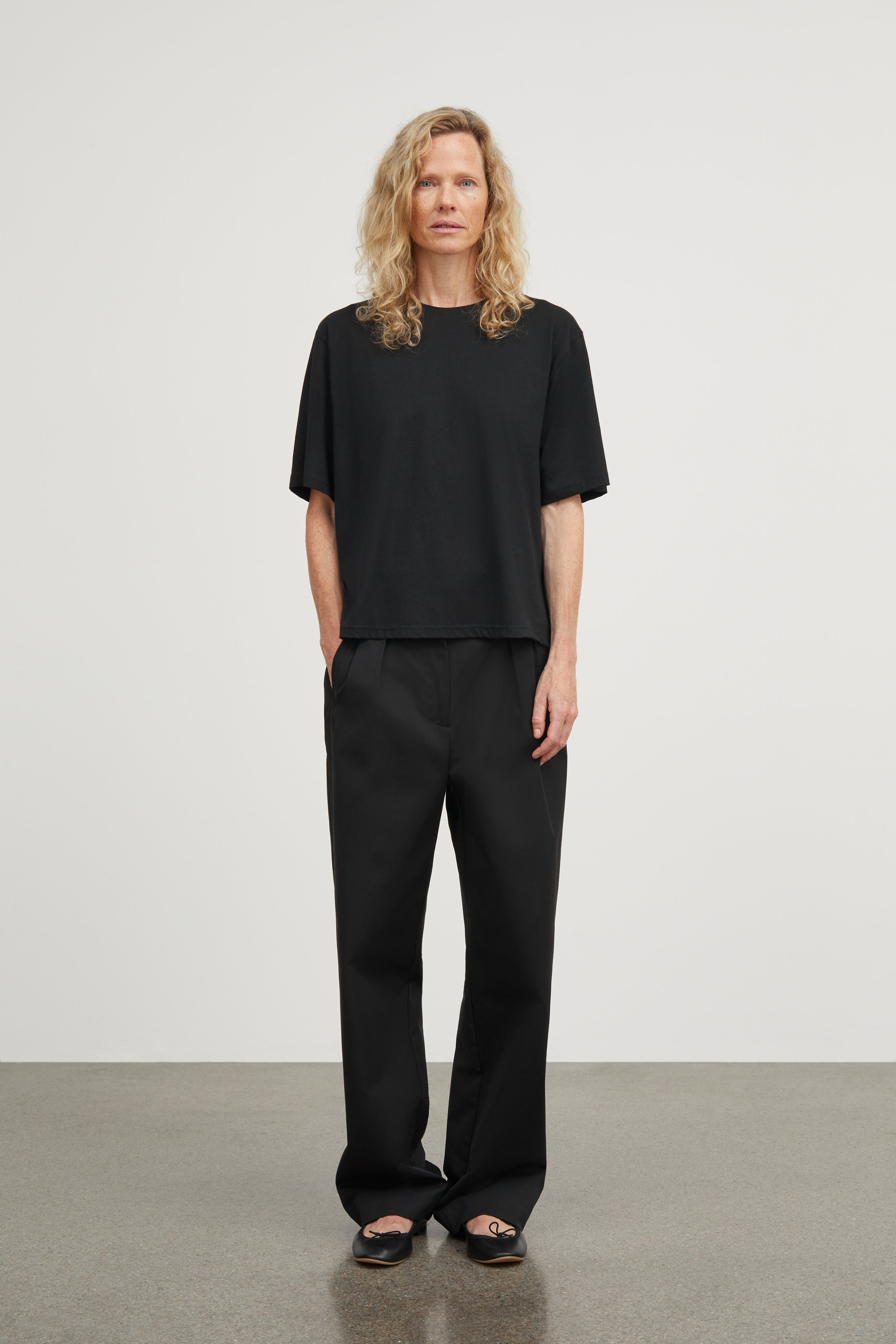 Skall Studio Andy oversize tee T-shirt Black
